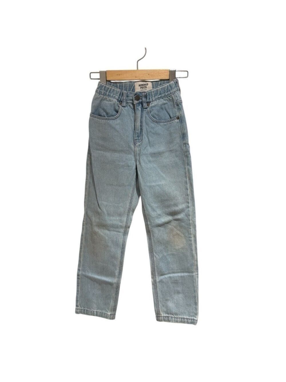 HUNDRED PIECES light blue designer denim jeans - size 8